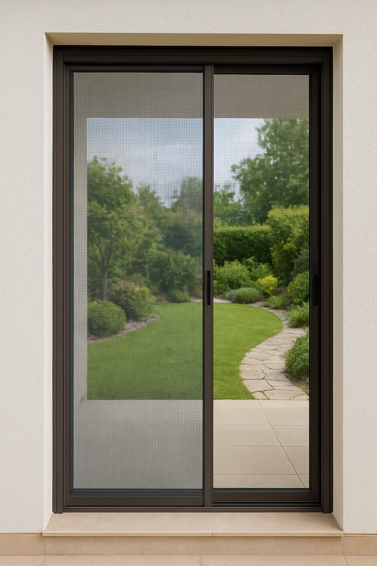 ideal para puertas y grandes ventanales mosquitera corredera